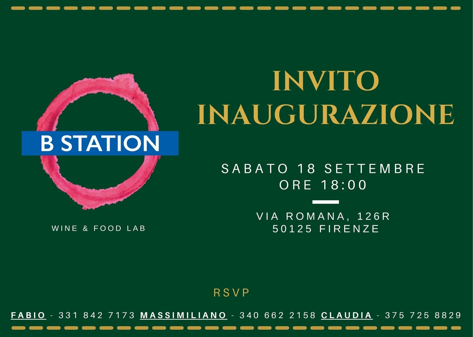 Stiamo Arrivando! – B Station Firenze